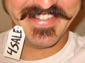 Who sold this super bad moustache on eBay