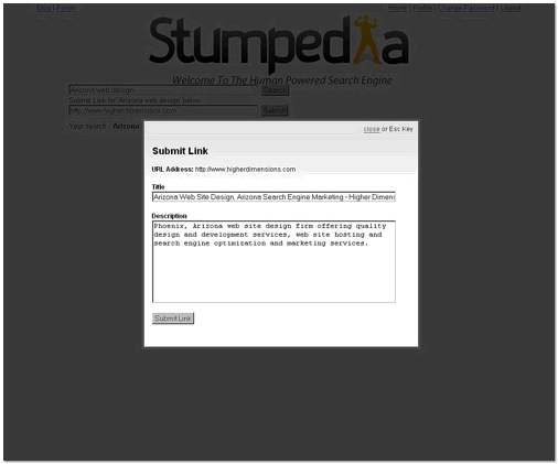 Stumpedia Screen Shot